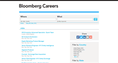Desktop Screenshot of bloomberg.jobs